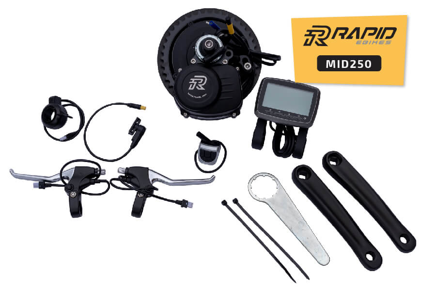 ZESTAW DO KONWERSJI ROWERU RAPID MID250 - Serwis Rowerowy Poznań